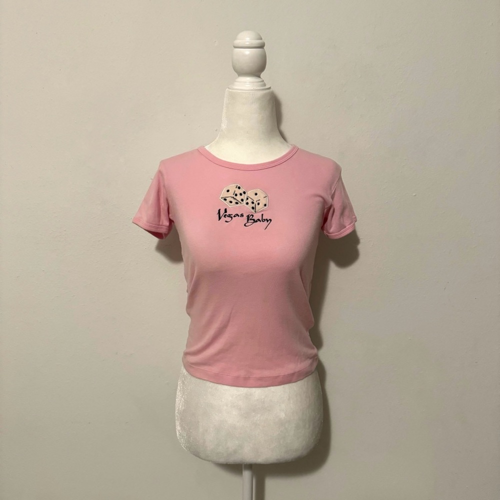 Caesars entertainment vintage Vegas baby tee